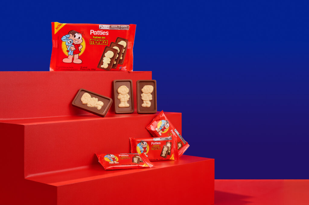 Chocolate da Turma da Mônica em edição limitada, produzido pela Puro Cioccolato
